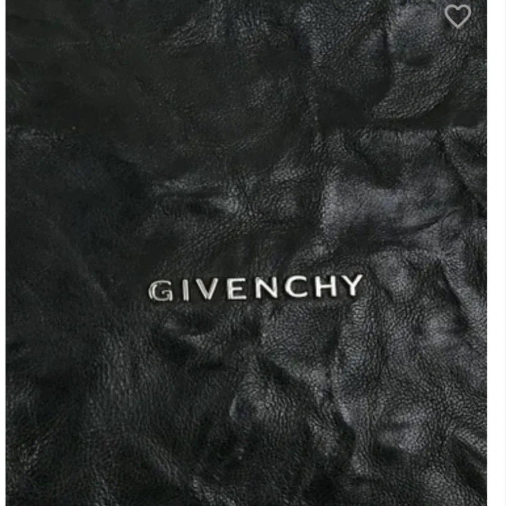 Givenchy Pandora Black Leather Crinkle Bag